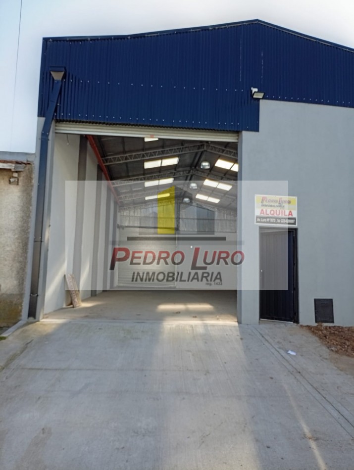 GALPON A ESTRENAR DE 250M2 CUB. + 100M2 DESCUB. SAN MARTIN AL 6700